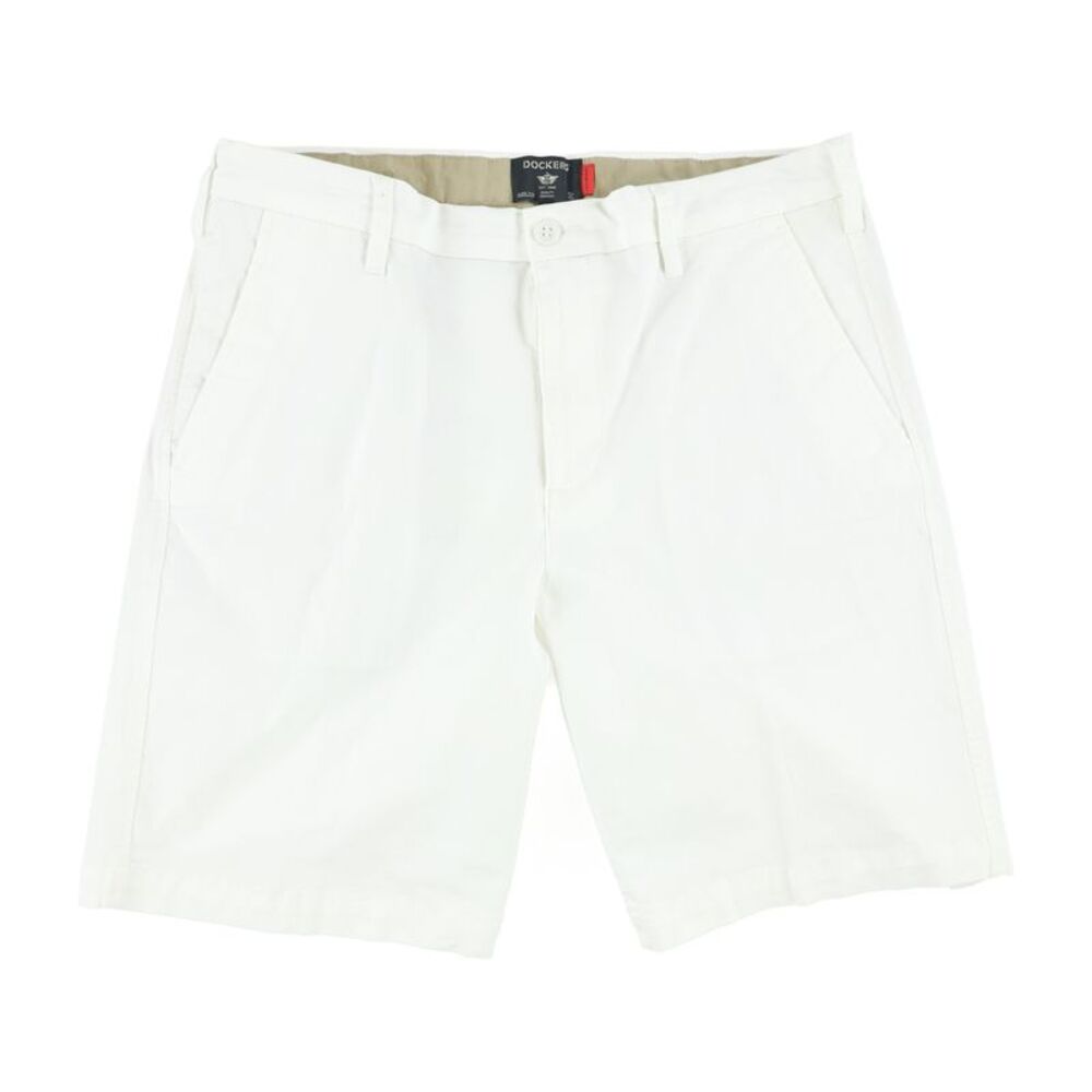 Dockers Mens Big & Tall 9" Mid Rise Stretch Casual Chino Shorts, NWT
